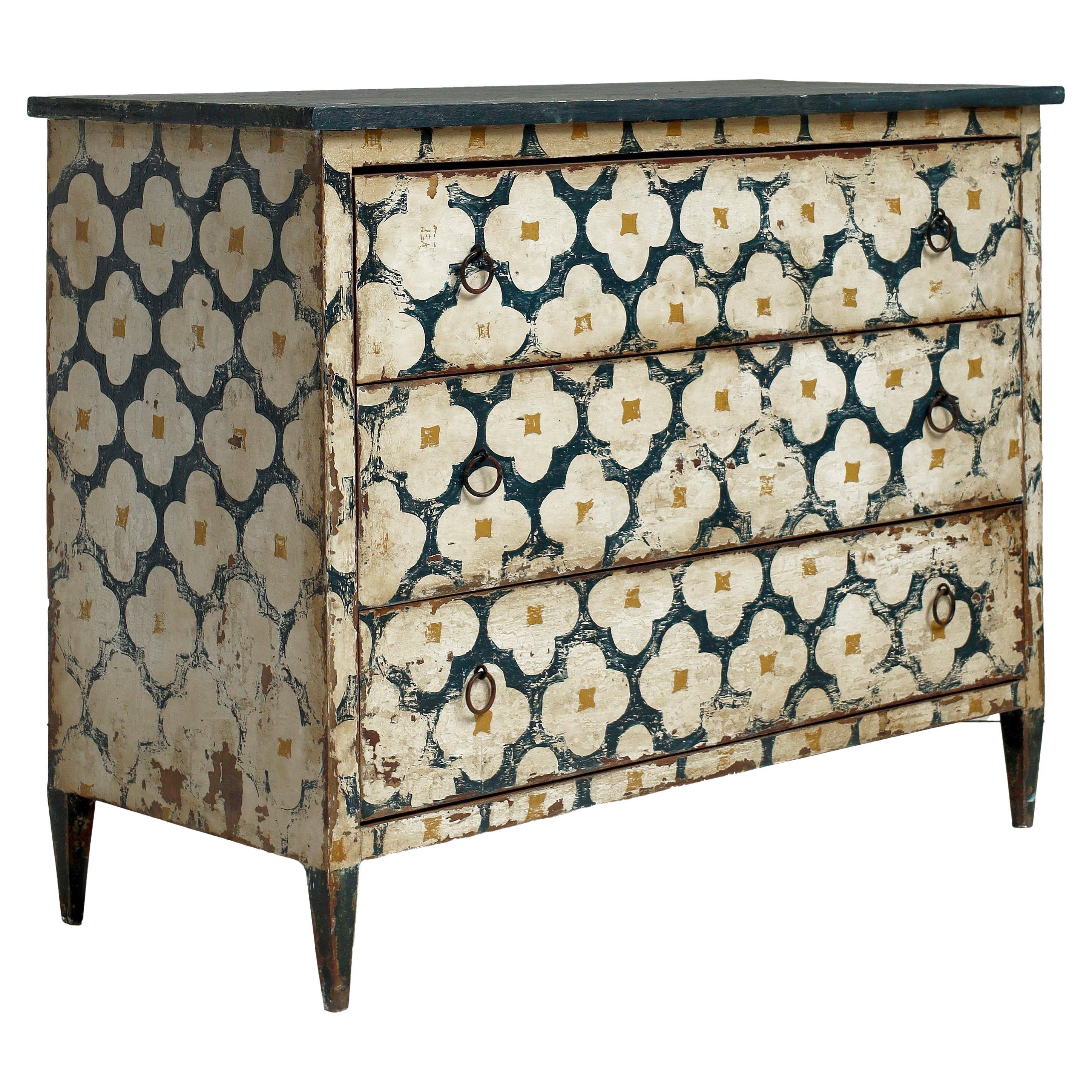 Painted Commodes and Chests of Drawers