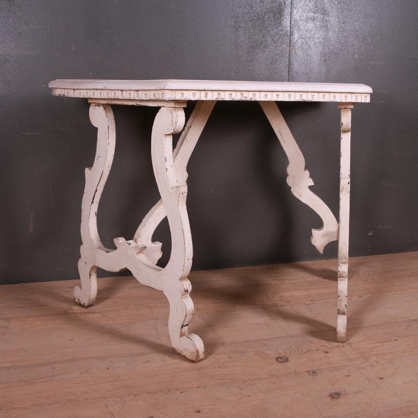 Italian Painted Console Table In Good Condition In Leamington Spa, Warwickshire