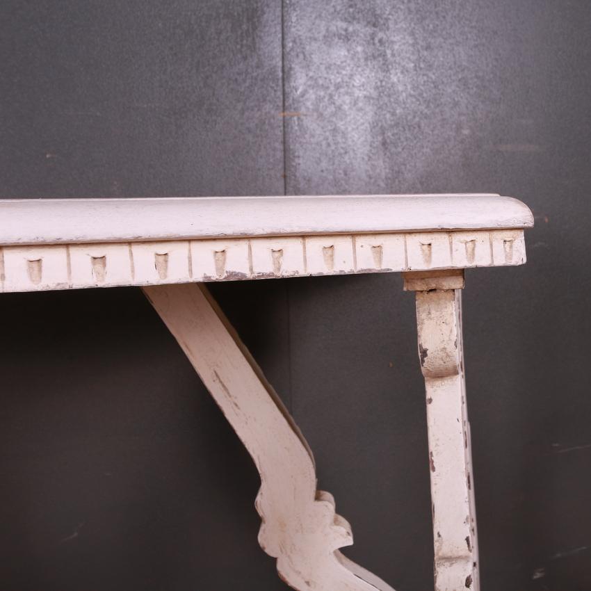 19th Century Italian Painted Console Table