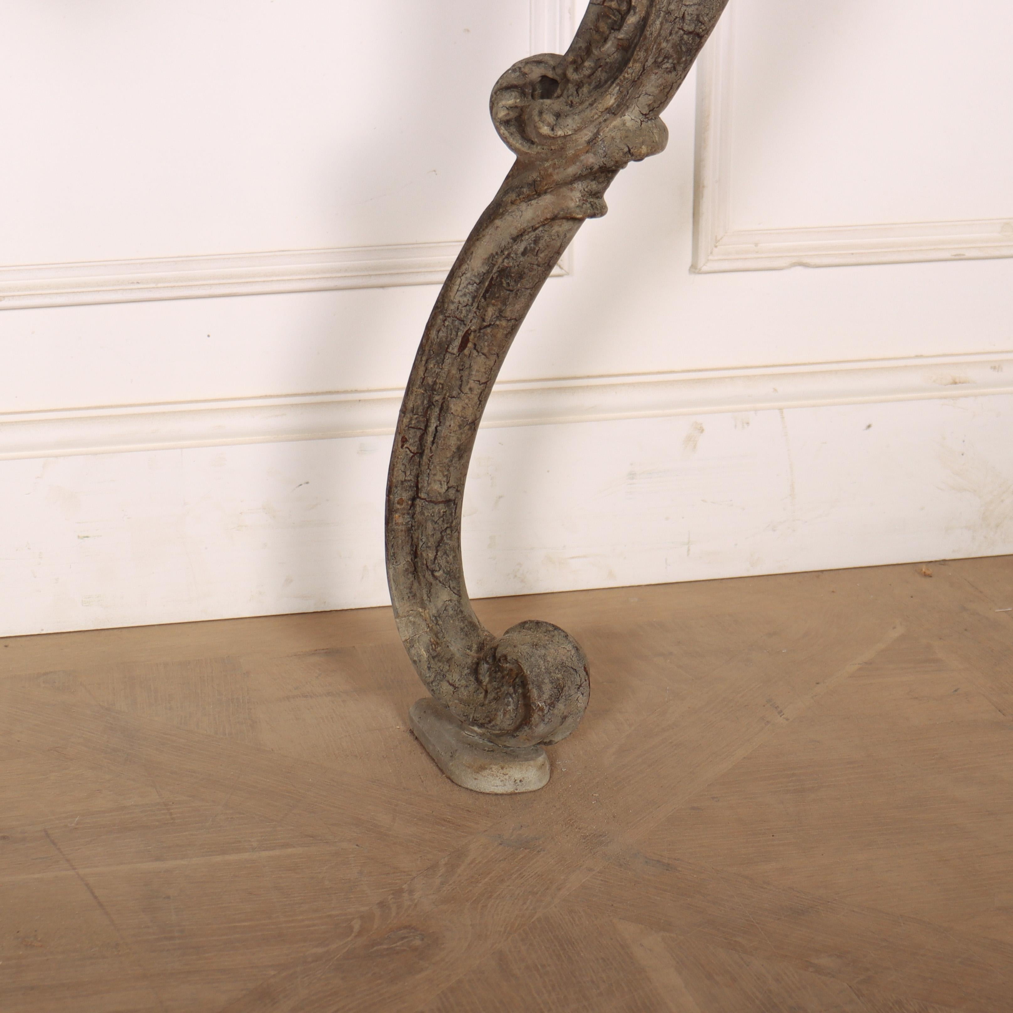 XIXe siècle Table console italienne peinte en vente