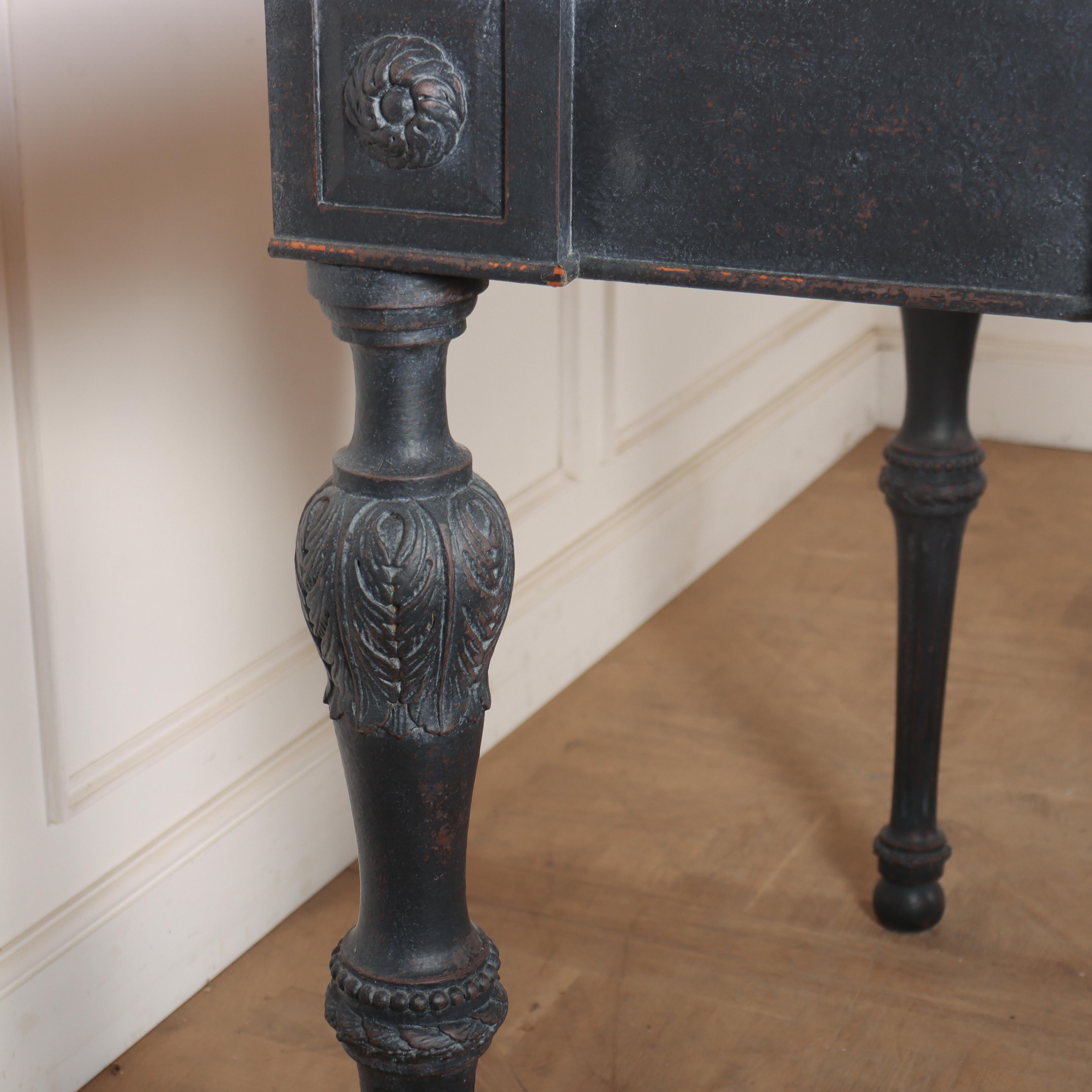 Italian Painted Console Table For Sale 1