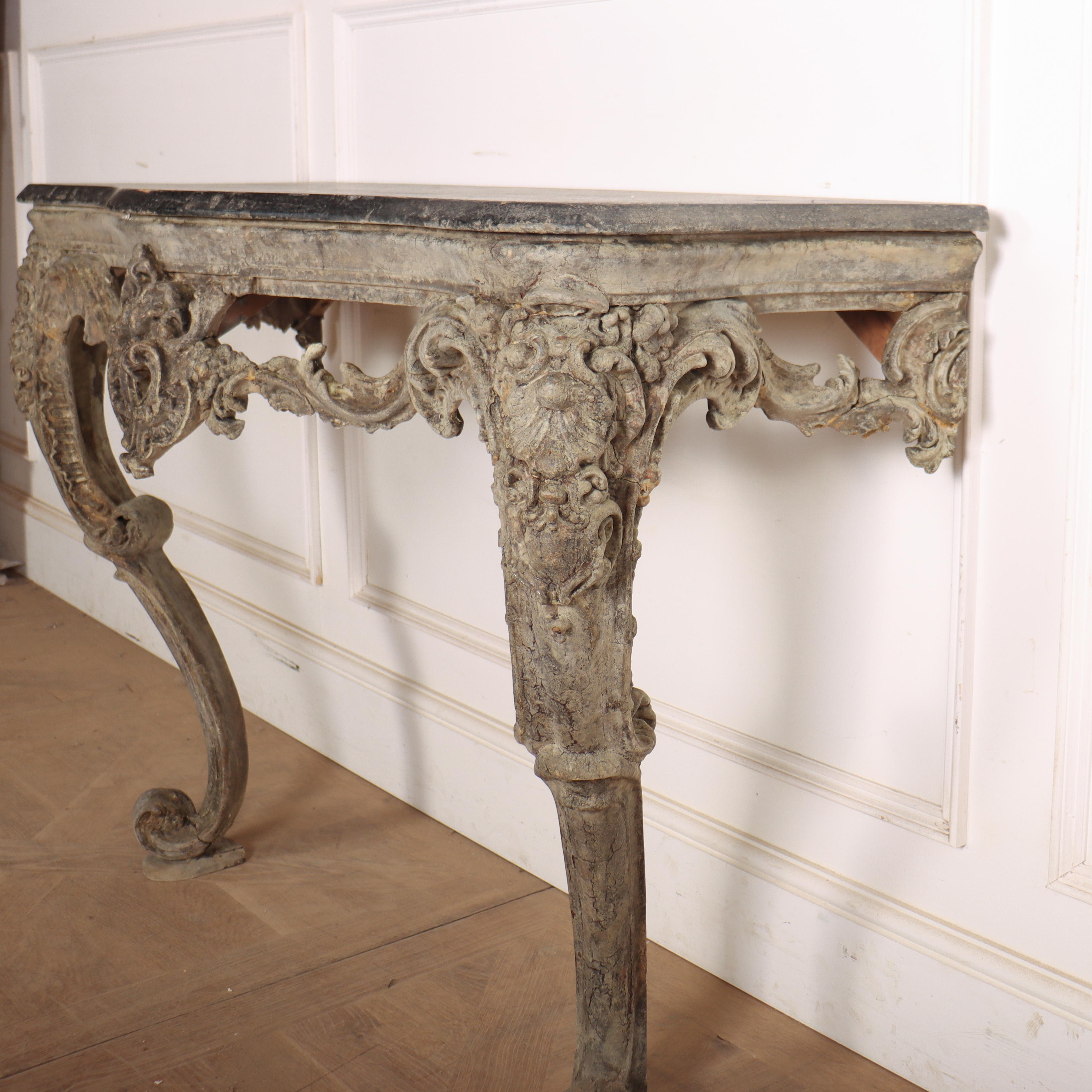 Table console italienne peinte en vente 1