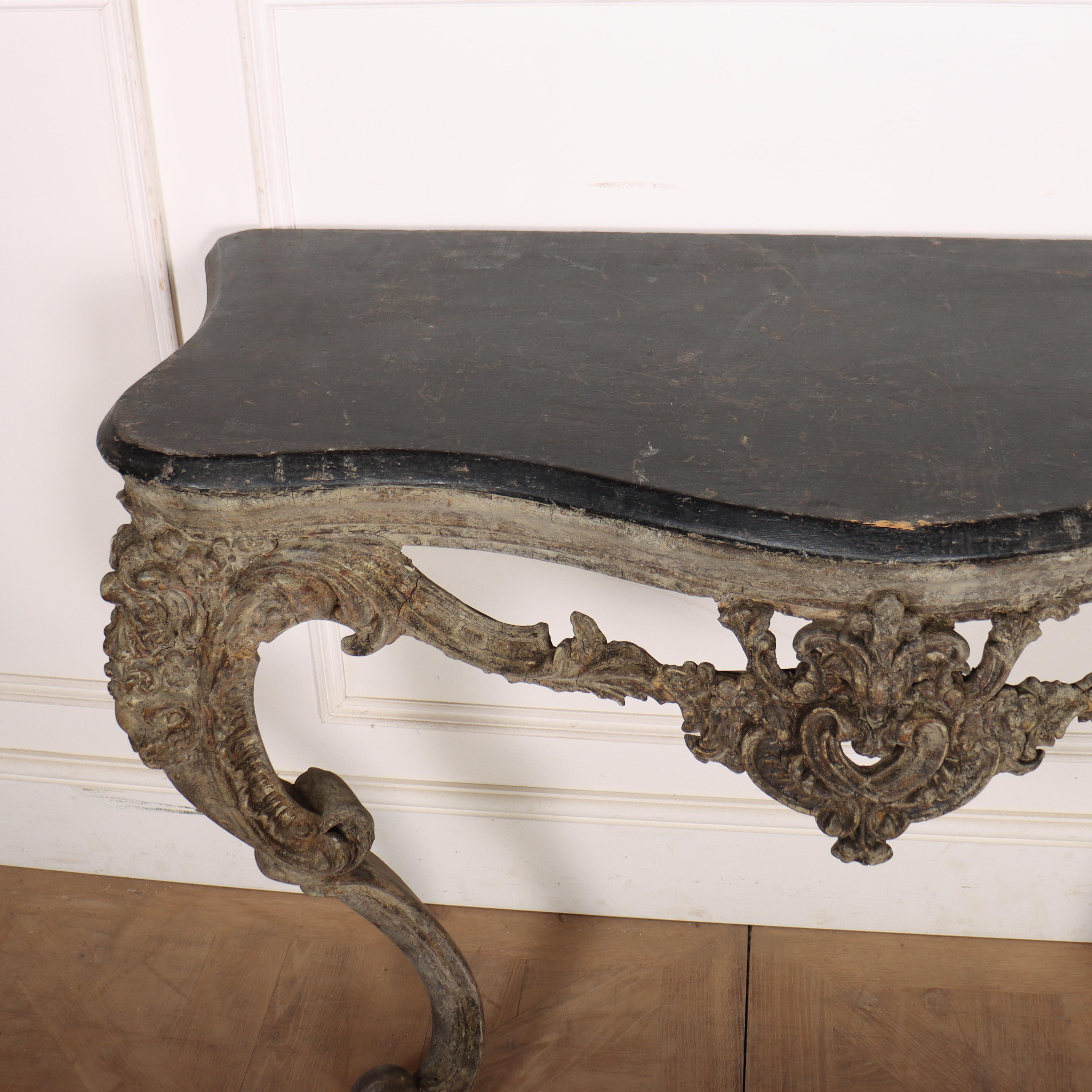Table console italienne peinte en vente 2
