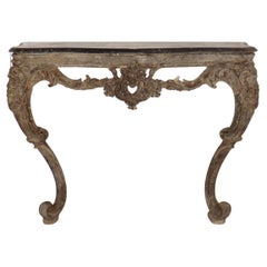 Consola italiana pintada