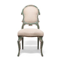 Italian Painted Dining Chair, C. 1800