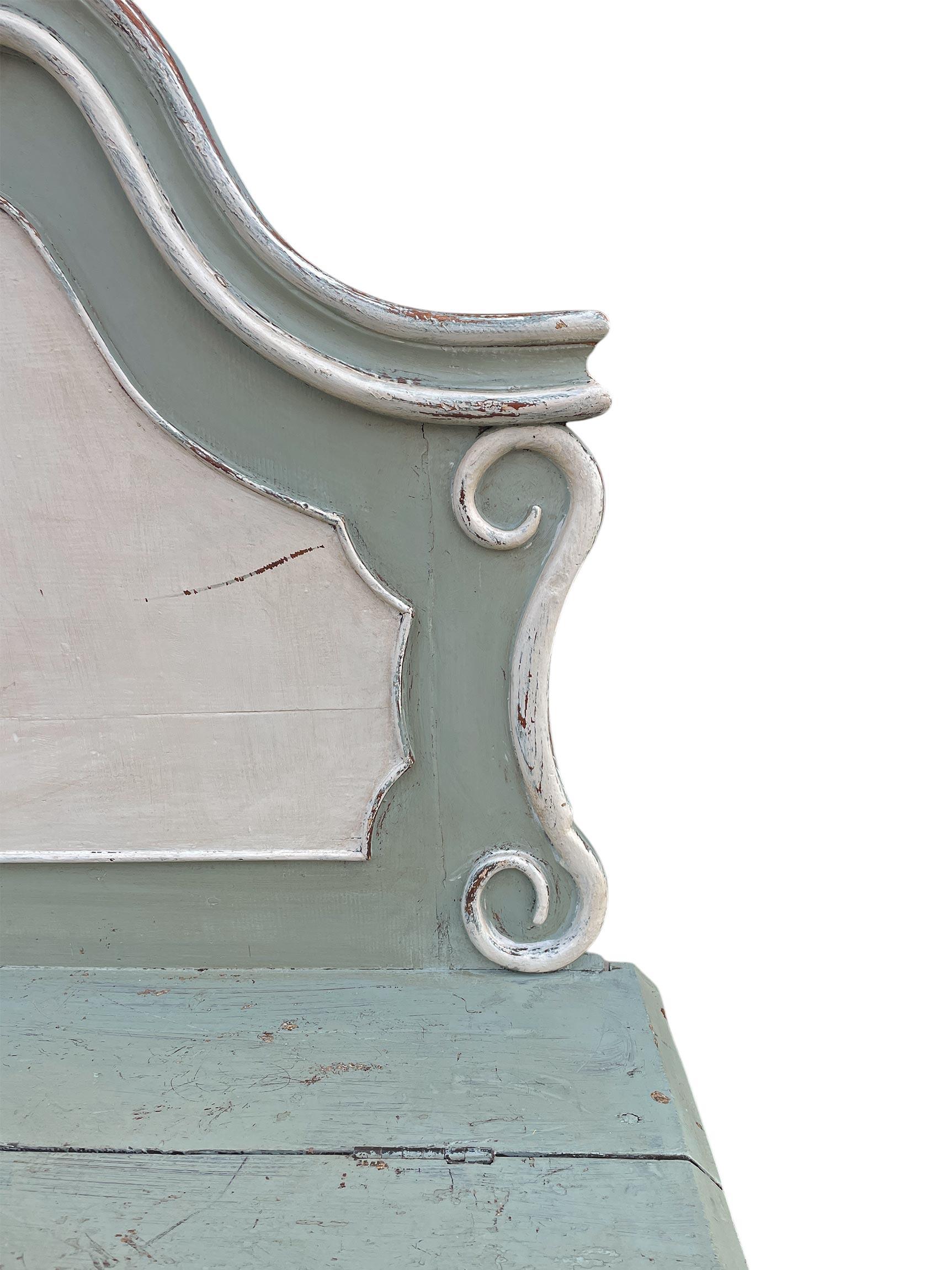 Banc d'entrée italien peint - 19ème siècle en vente 5