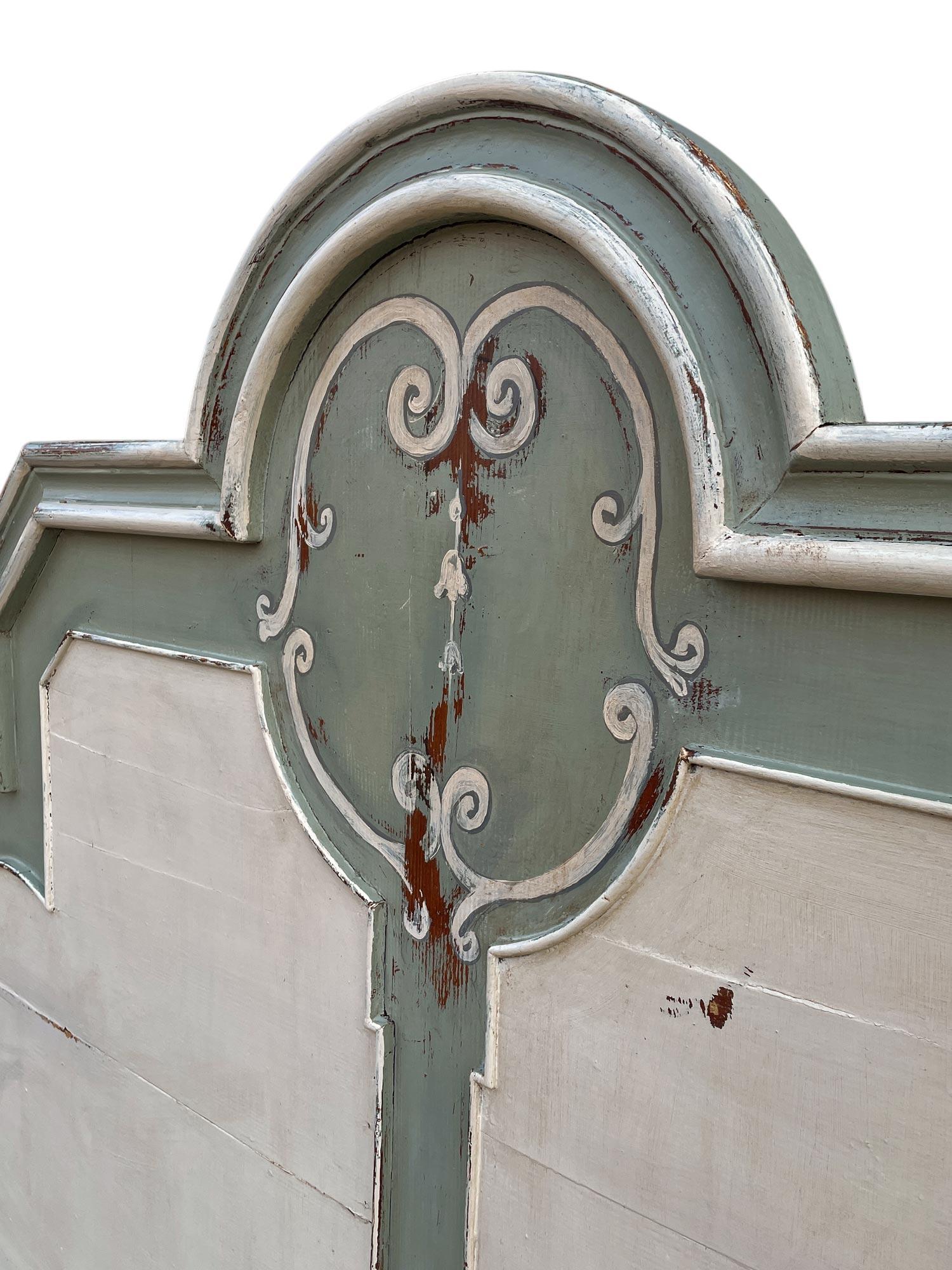 Banc d'entrée italien peint - 19ème siècle en vente 1