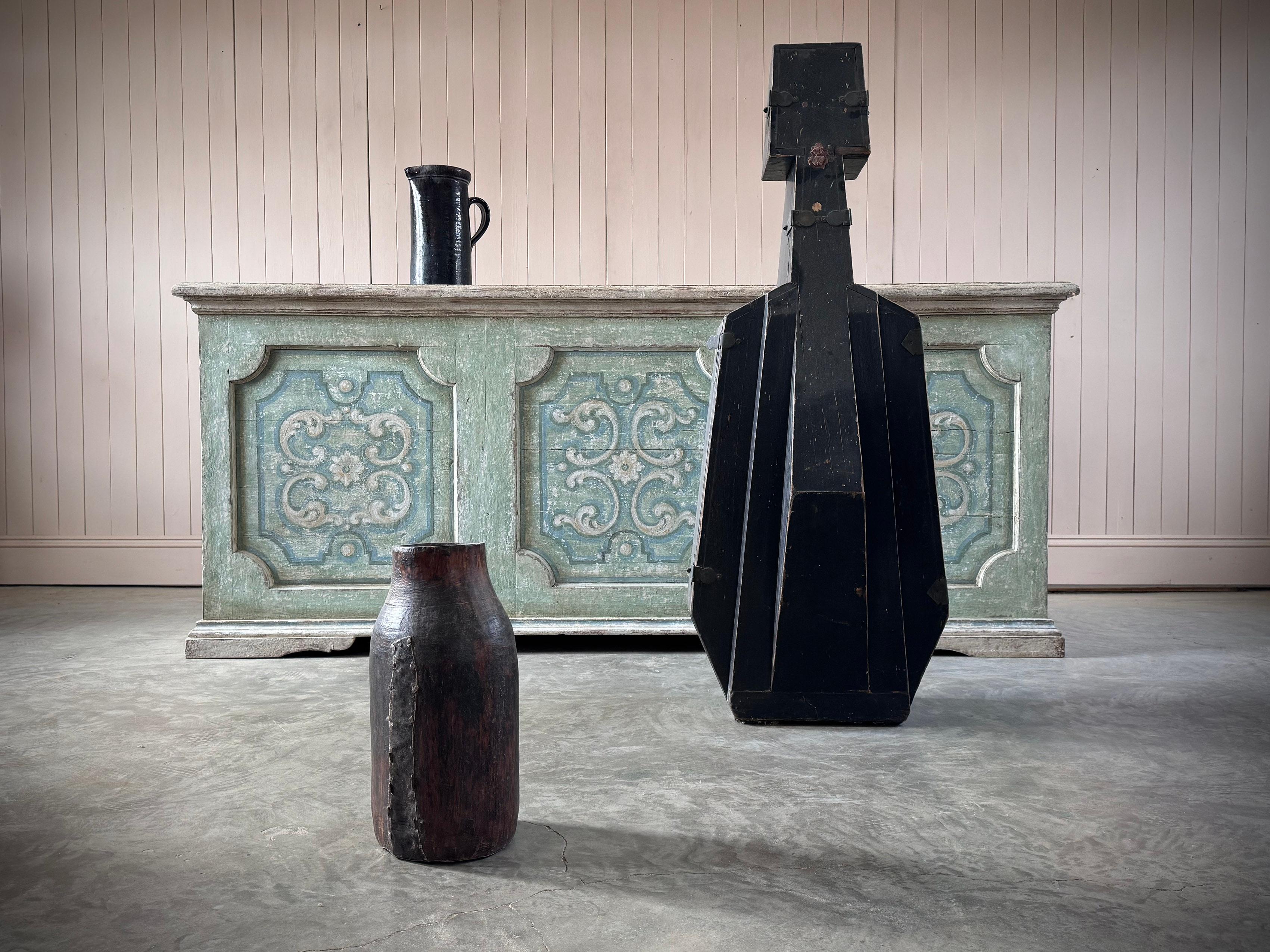 We are very excited about this fantastic kitchen island what a wonderful and unique piece!  It has been constructed and hand painted by our very talented friend Fabrizio and his lovely wife Fiorenza.  They have a studio in Florence and are real