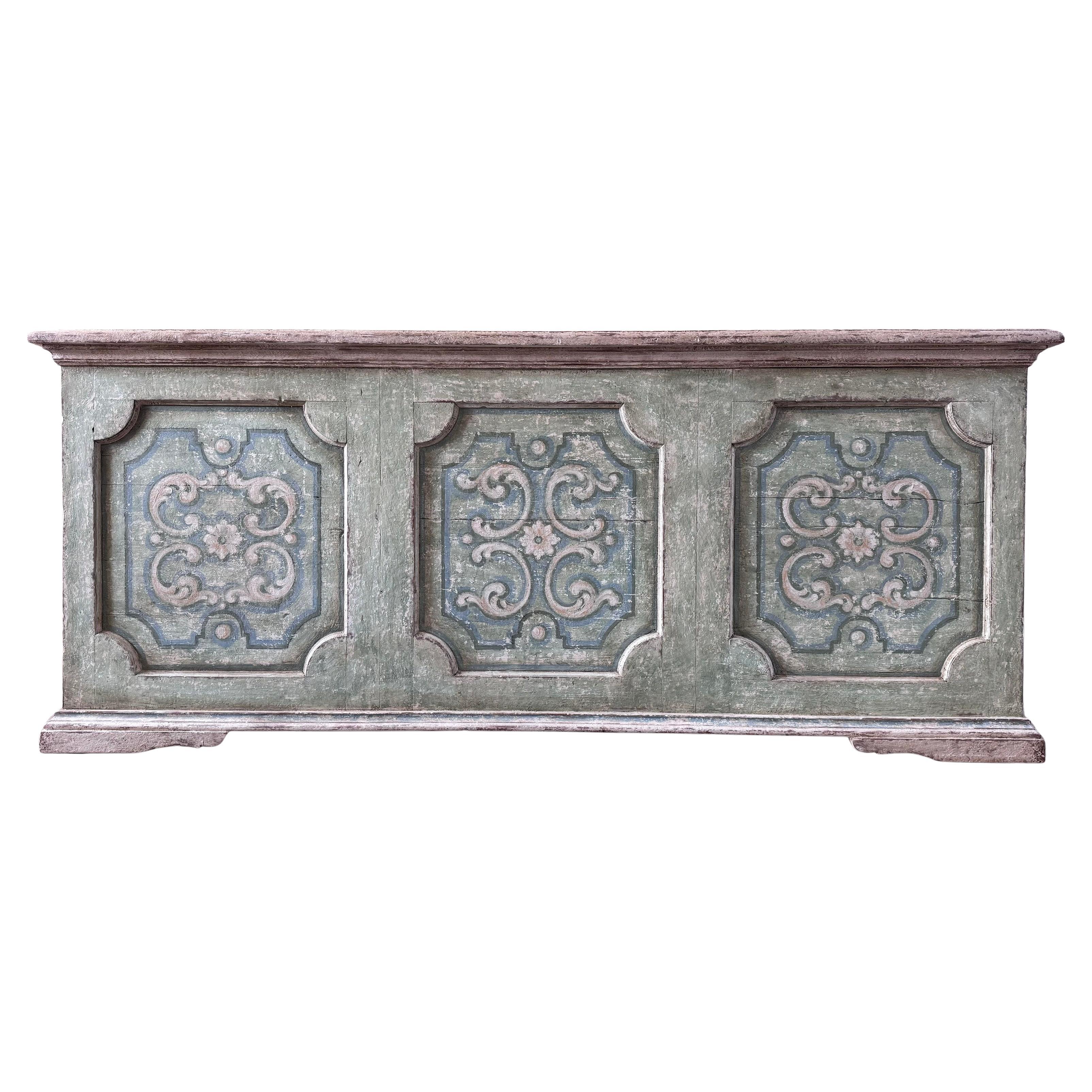 Italian Painted Kitchen Island