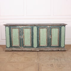 Italian Painted Side Cabinet