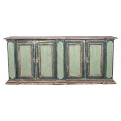 Italian Painted Side Cabinet