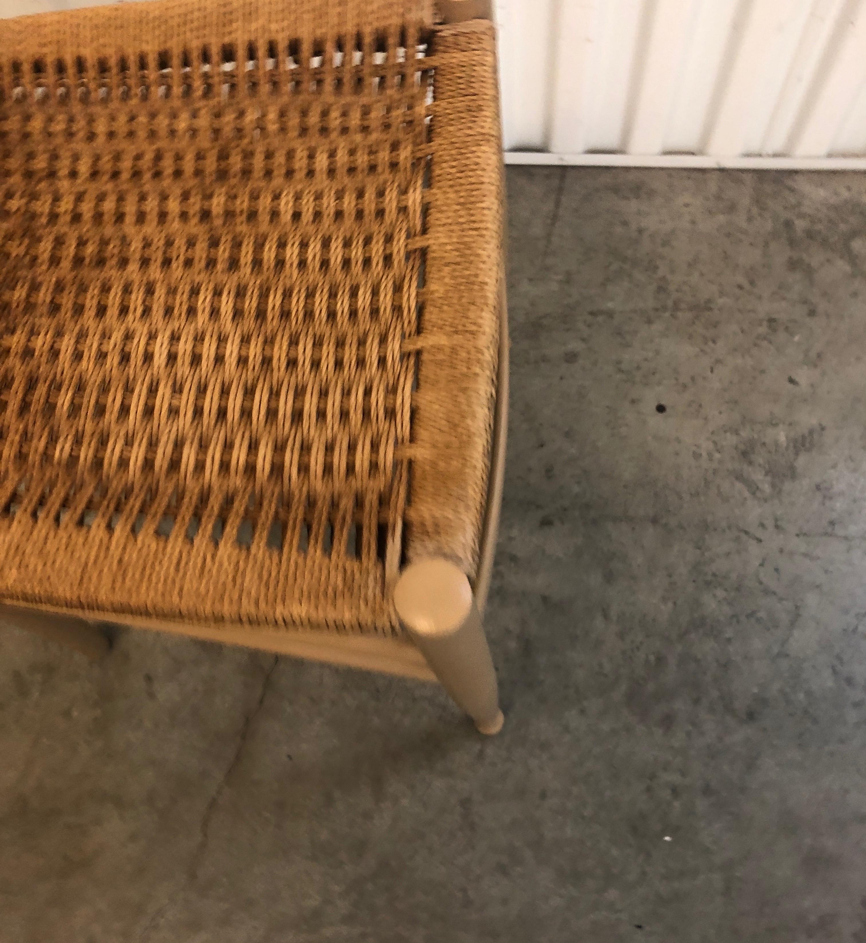 ladderback chairs with woven seats