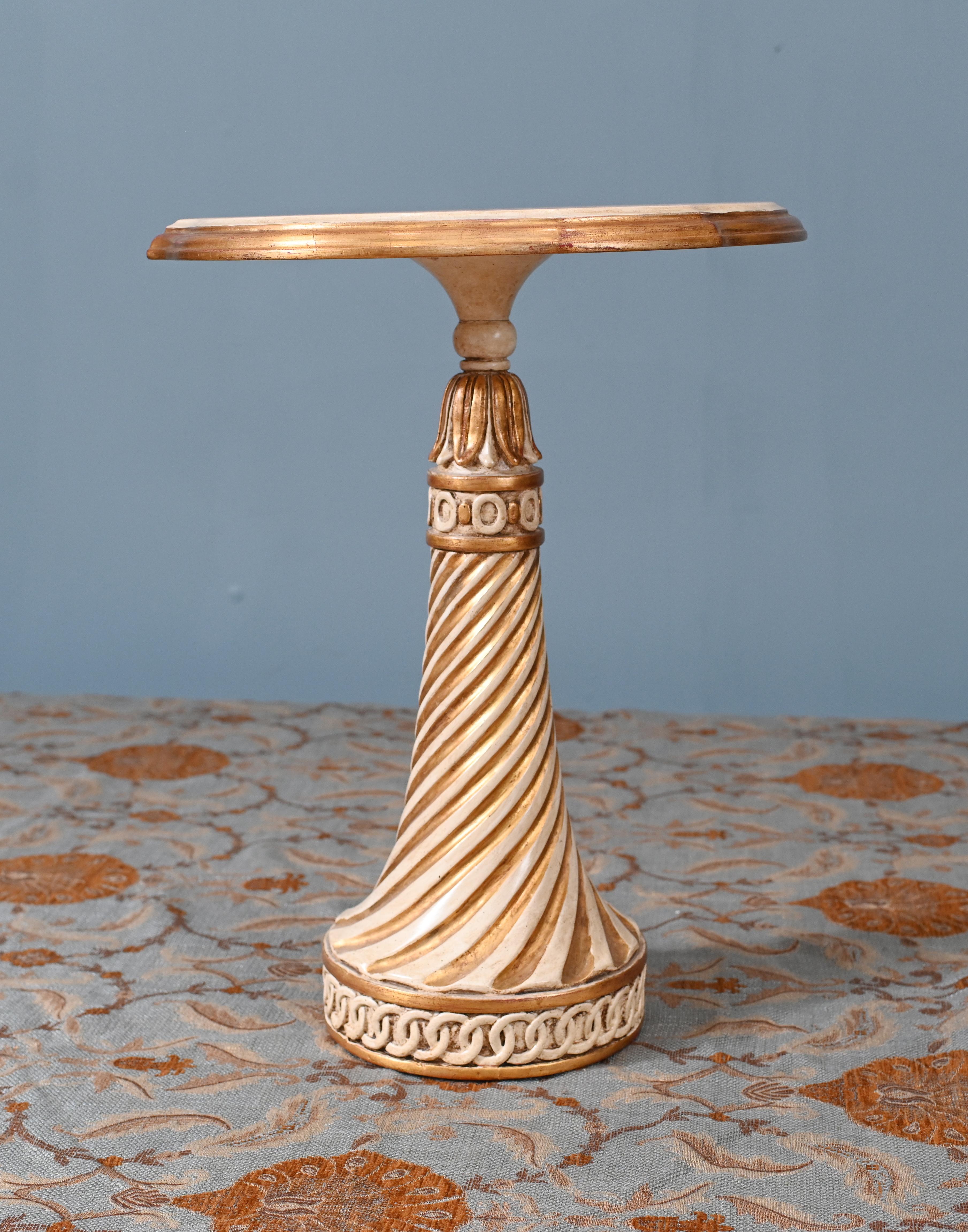 Mesa auxiliar italiana pintada Interiores venecianos 1930 en Bueno estado para la venta en Potters Bar, GB