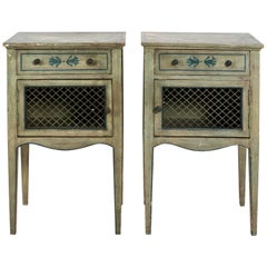 Antique Italian Painted Side Tables, circa 1890