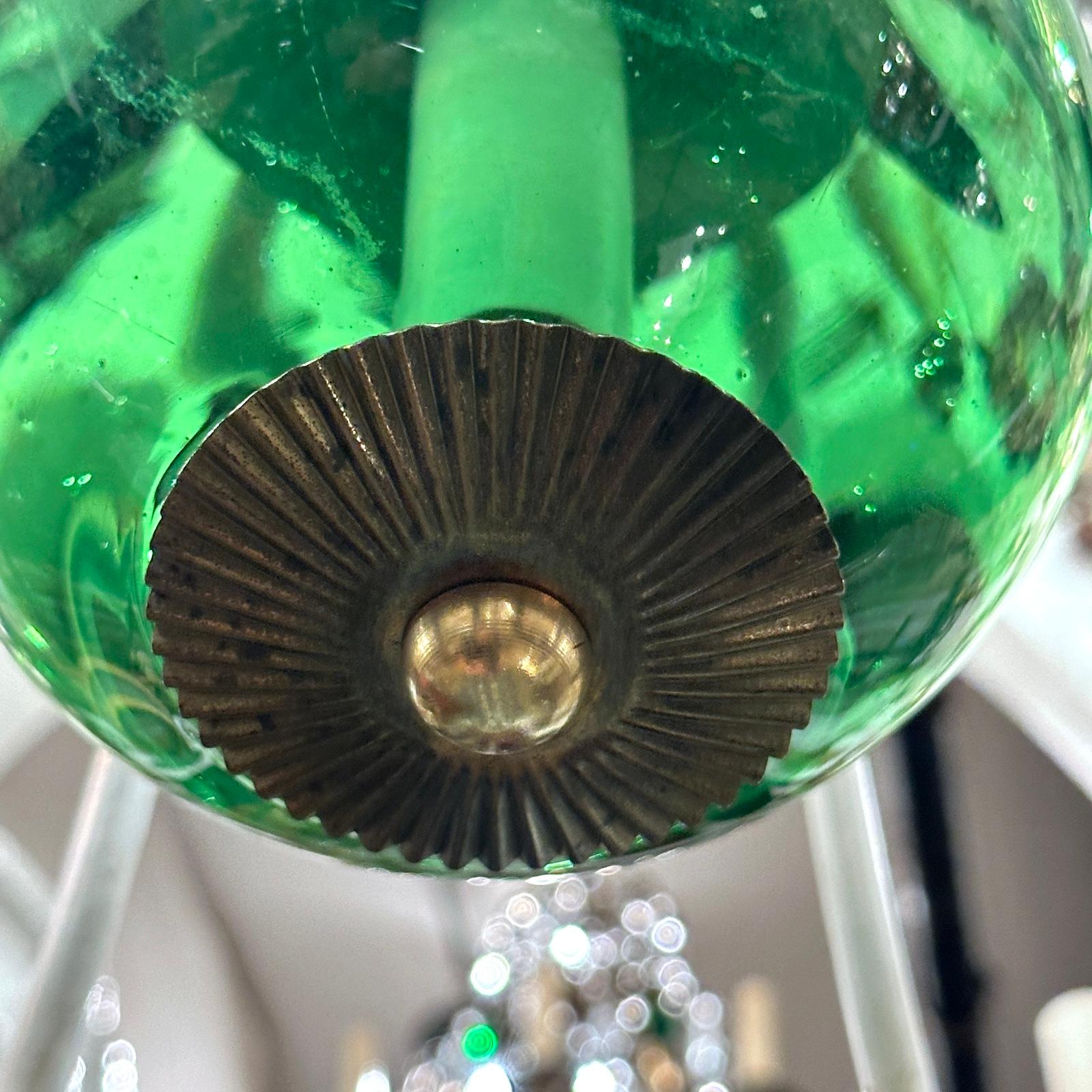 Lustre italien en tôle peinte Bon état - En vente à New York, NY