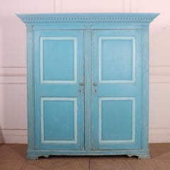 Italian Painted Wardrobe