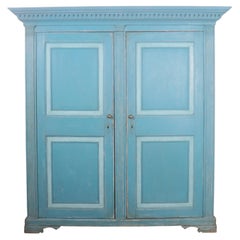 Italian Painted Wardrobe