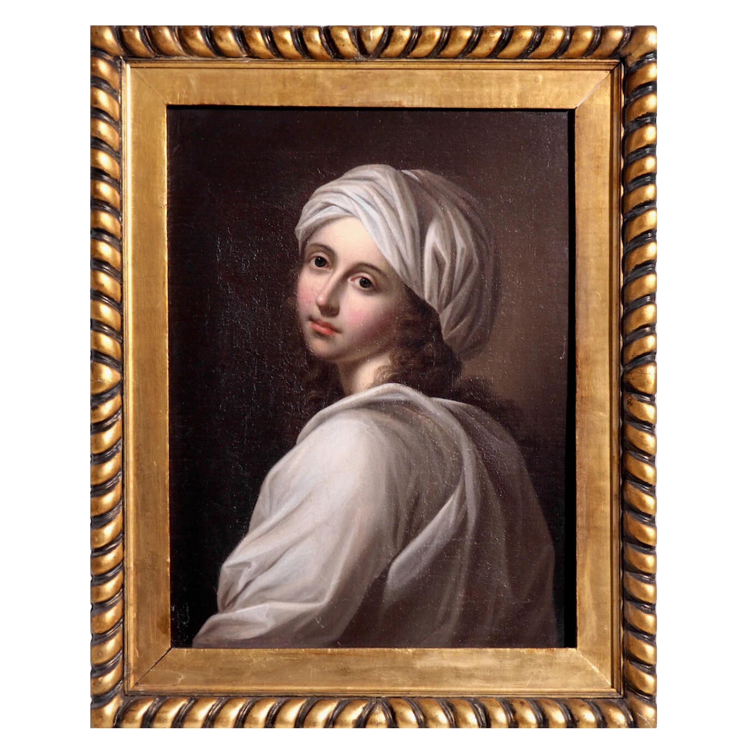 Italian painting, oil on canvas, 18th C.  For Sale