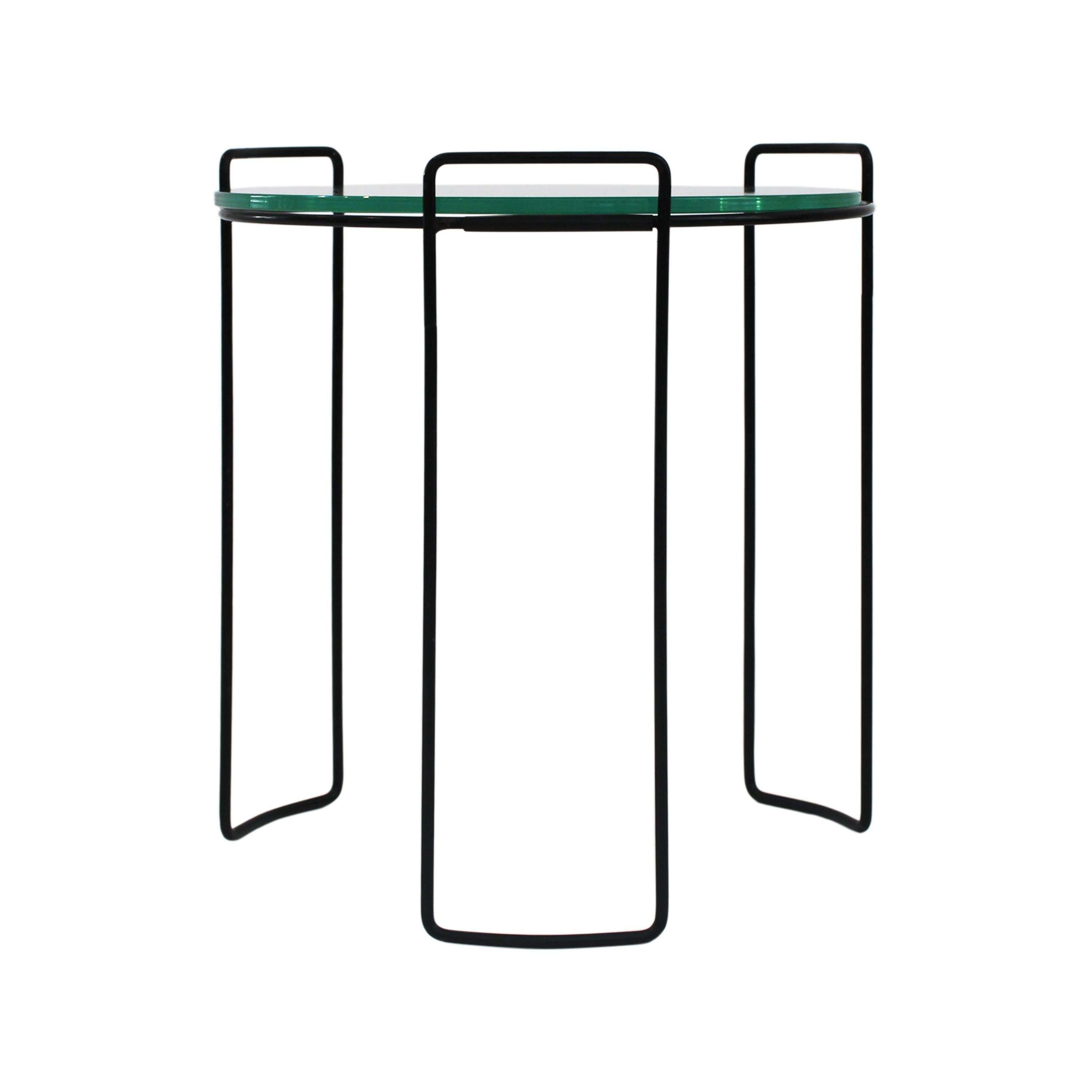 Paire italienne des années 1970 : Fauteuil et table d'appoint en bouclé jaune, Italie, 1970 en vente 4