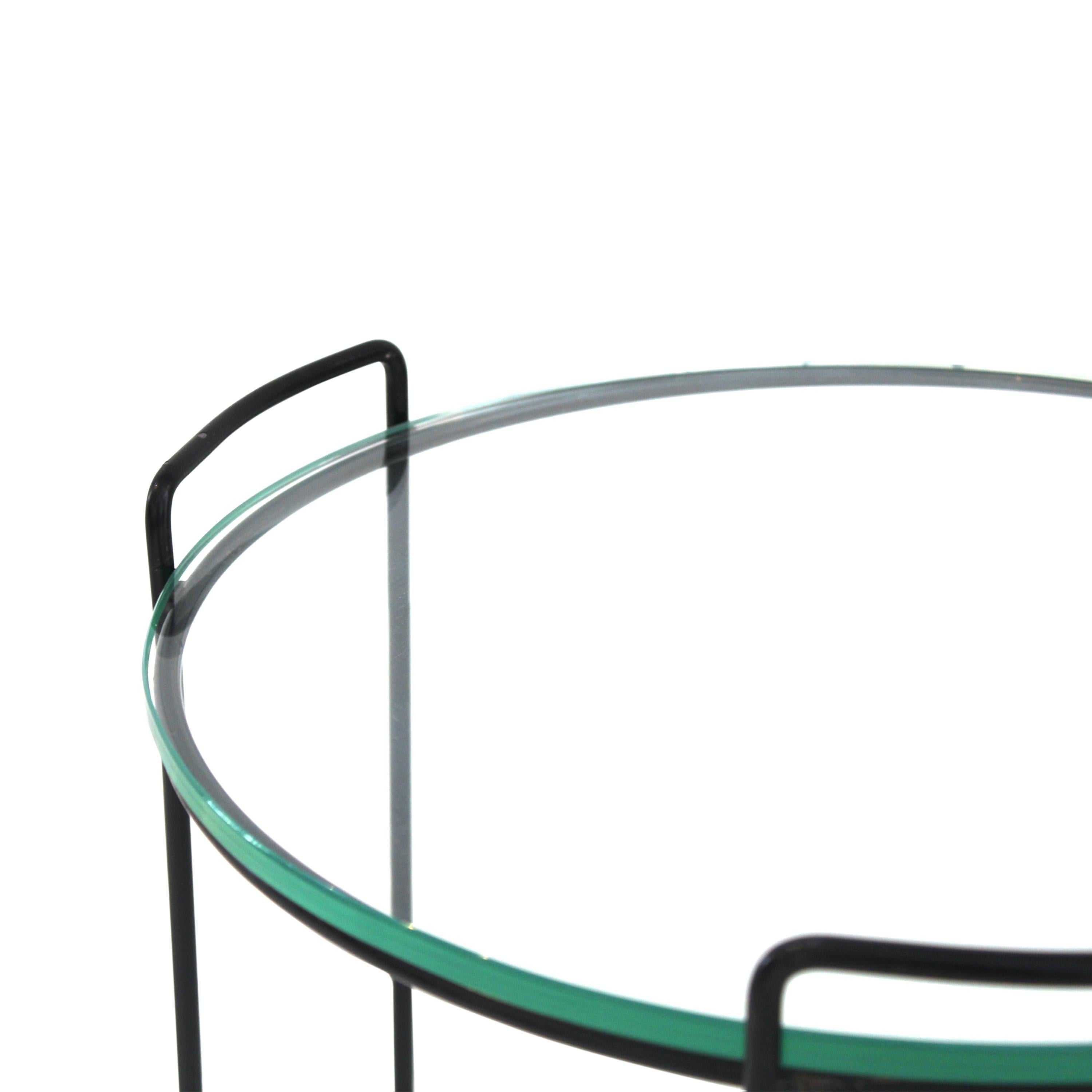 Paire italienne des années 1970 : Fauteuil et table d'appoint en bouclé jaune, Italie, 1970 en vente 7