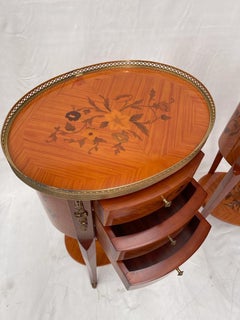 Italian Pair of Bedside