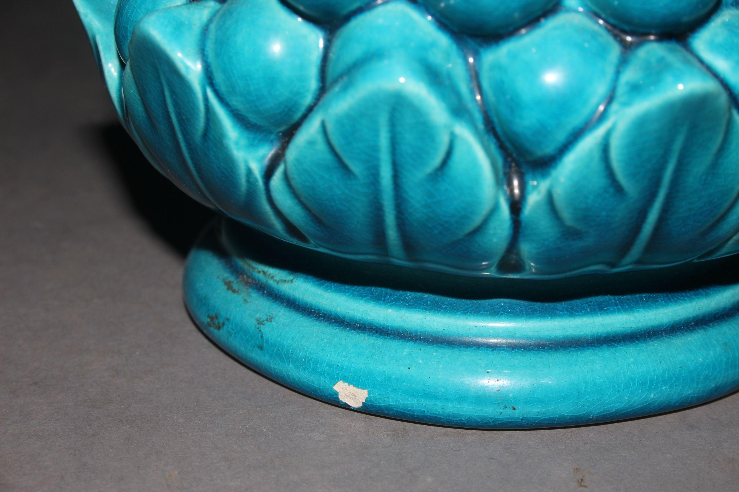 Italian Pair of Ceramic Table Lamp 2
