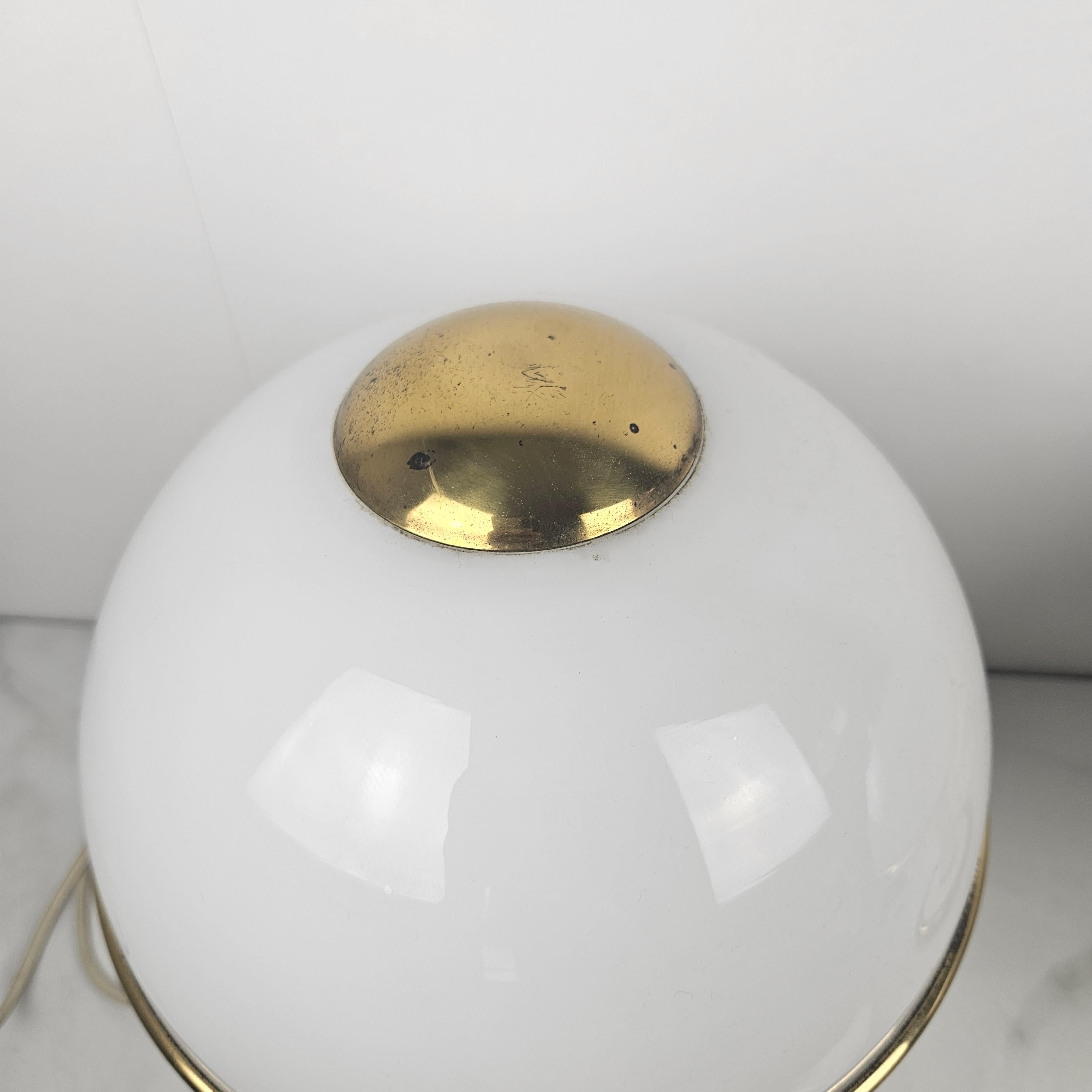 Paire de lampes de table ou de chevet en verre de Murano par F. Fabbian, années 1970 en vente 12