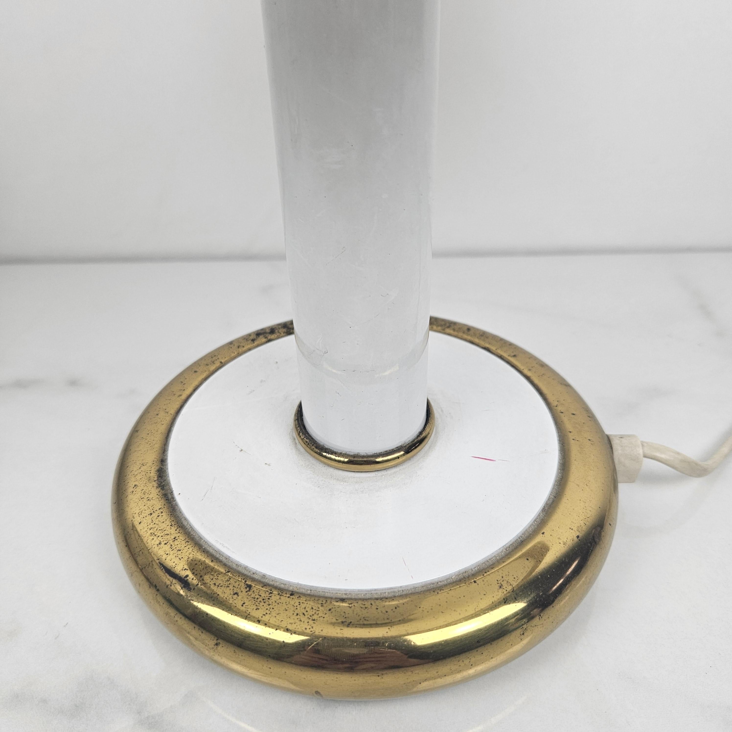 Paire de lampes de table ou de chevet en verre de Murano par F. Fabbian, années 1970 en vente 1