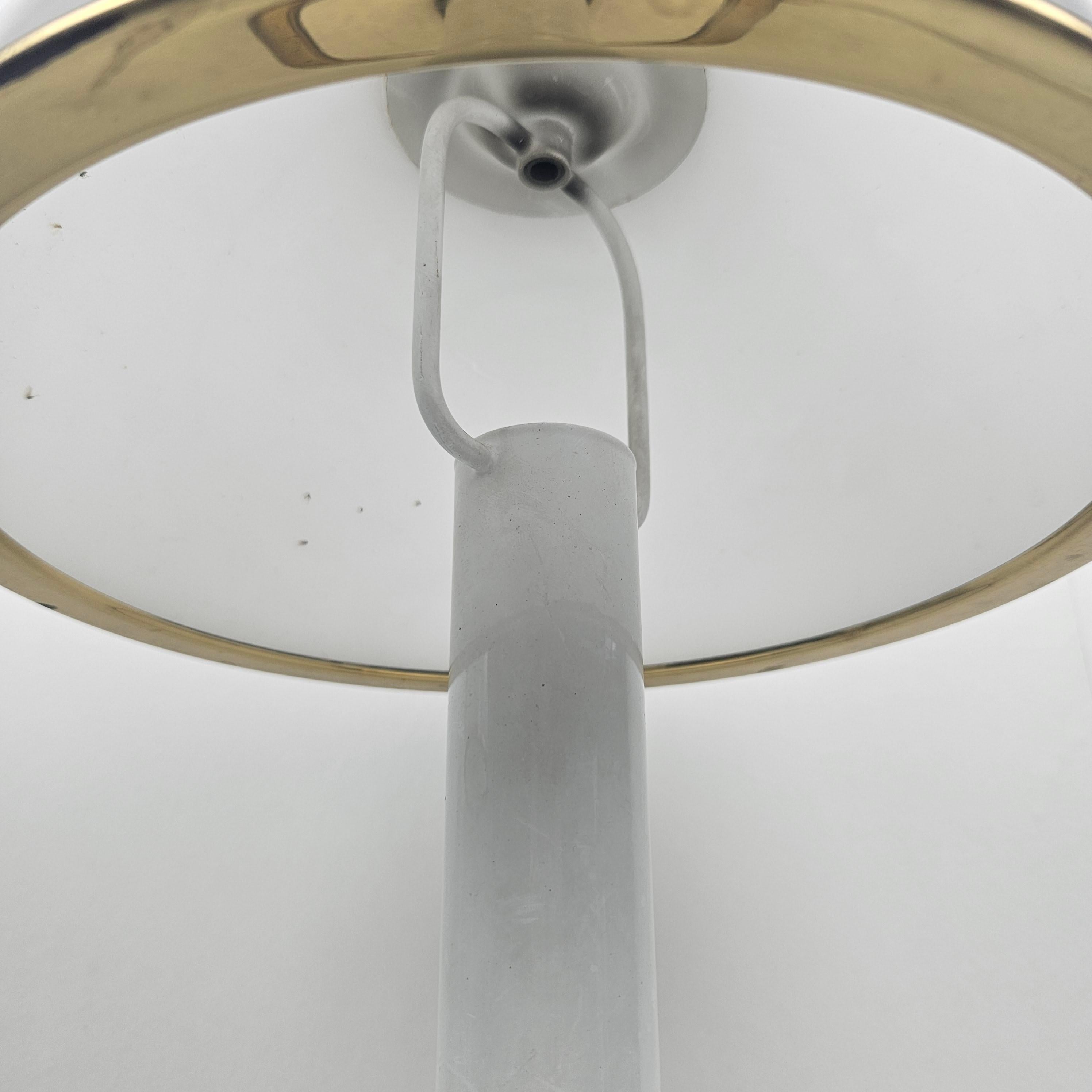 Paire de lampes de table ou de chevet en verre de Murano par F. Fabbian, années 1970 en vente 2