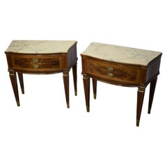 Italian Pair of Night Stands by Paolo Buffa, 1950s
