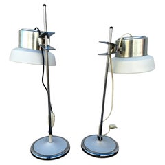 Italian Pair of Table Lamps by Targetti Sankey