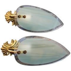 Italian Pair of Wall lights after Max Ingrand