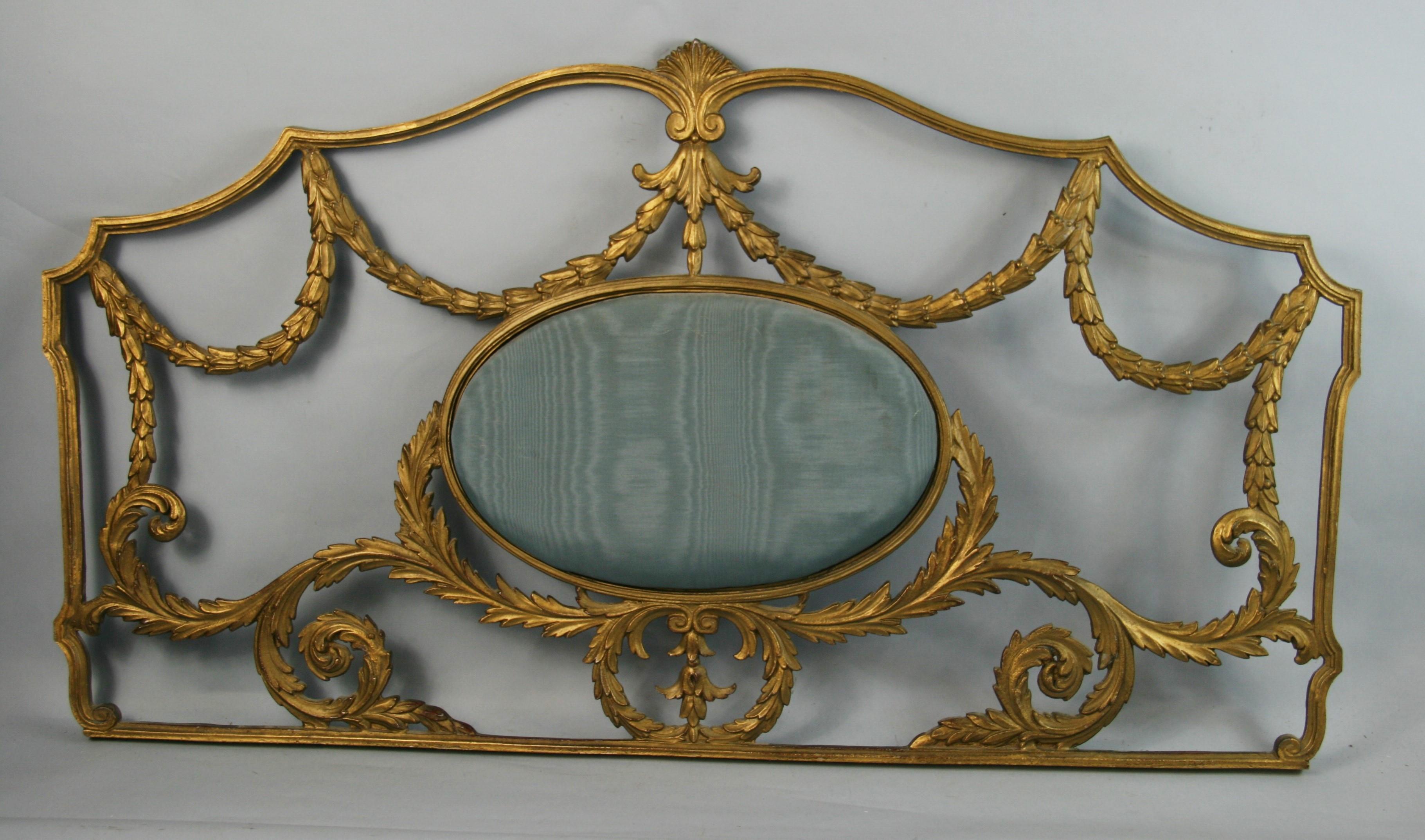 3-678 Palladio gilt metal architectural elements originally used as headboards
Priced individually.
  