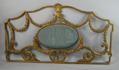 Italian Palladio Gilt Metal Architectural Elements/Headboard '2 Available'