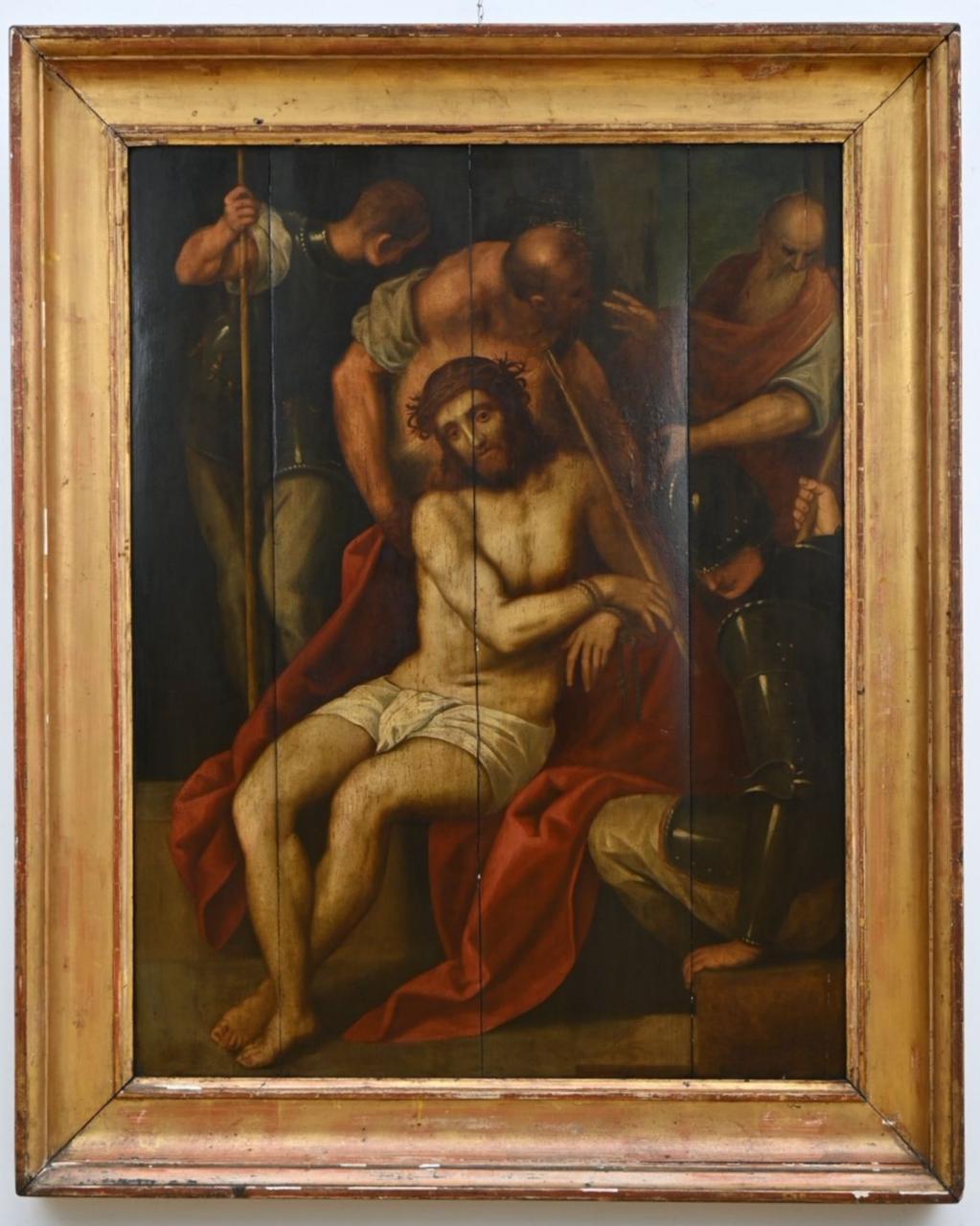 Panel italiano, Círculo de Jacopo Palma el Joven, finales del siglo XVI-principios del XVII en Bueno estado para la venta en Madrid, ES