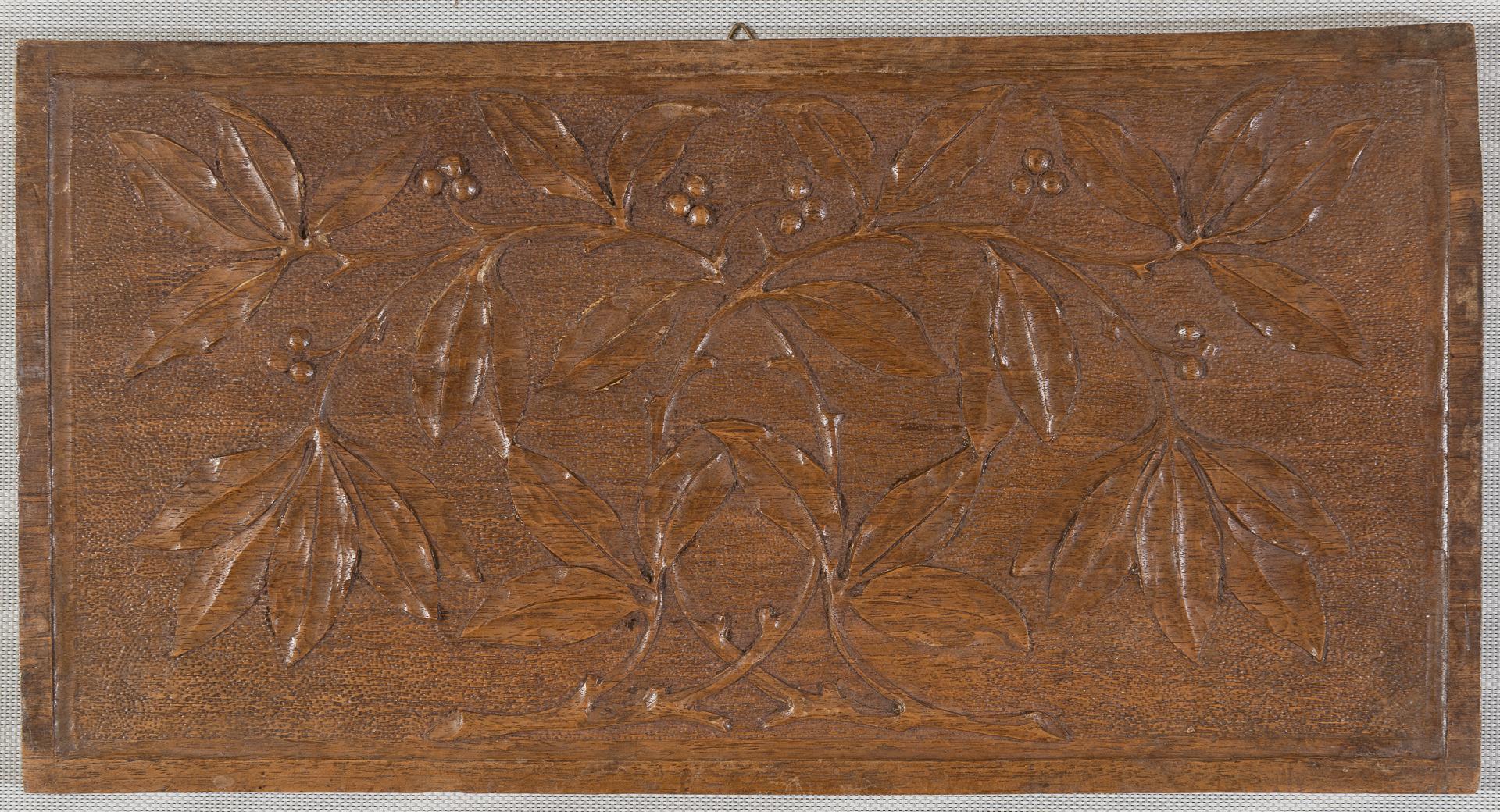 Italian Panels Engraved on Wood For Sale 5