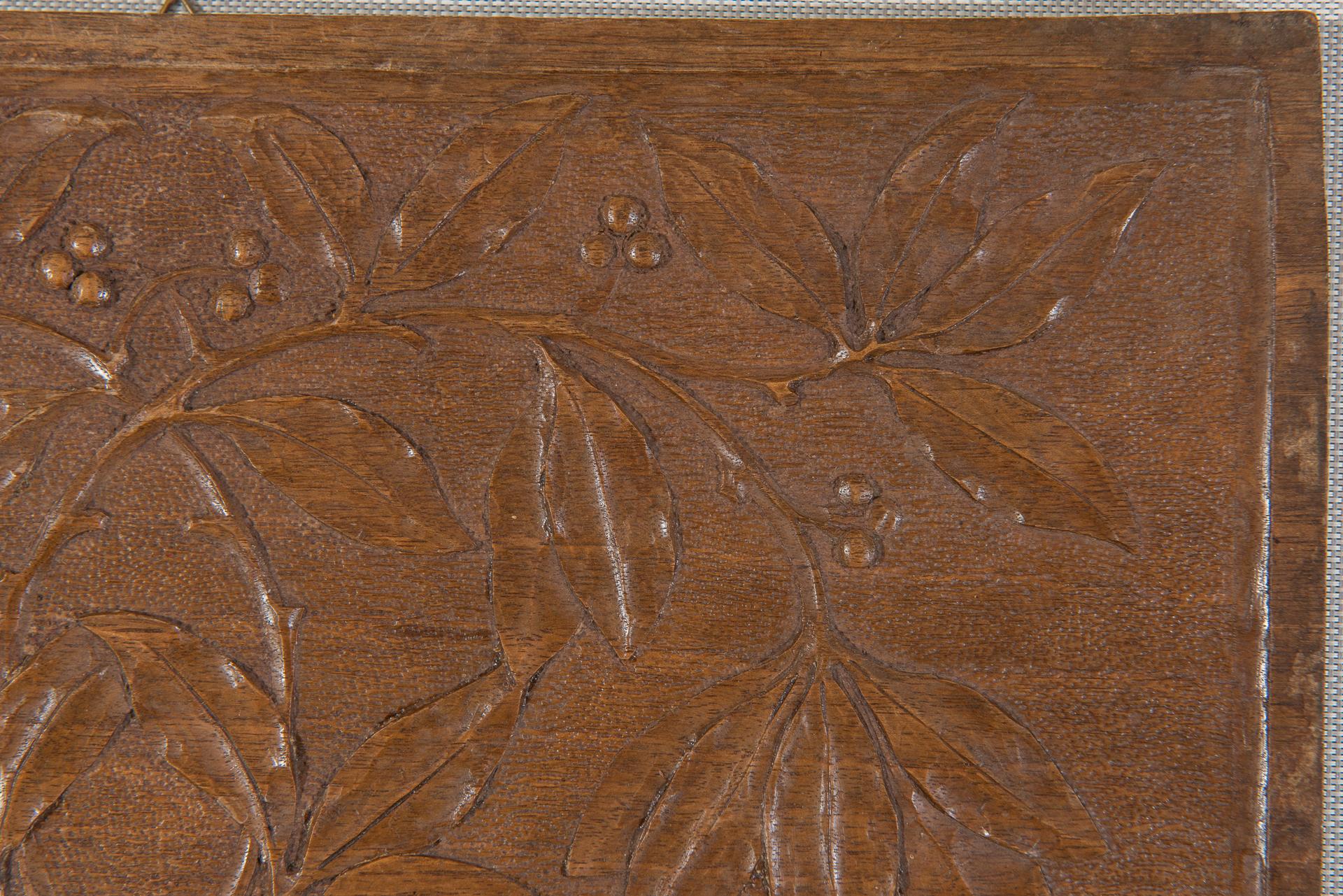 Italian Panels Engraved on Wood For Sale 8