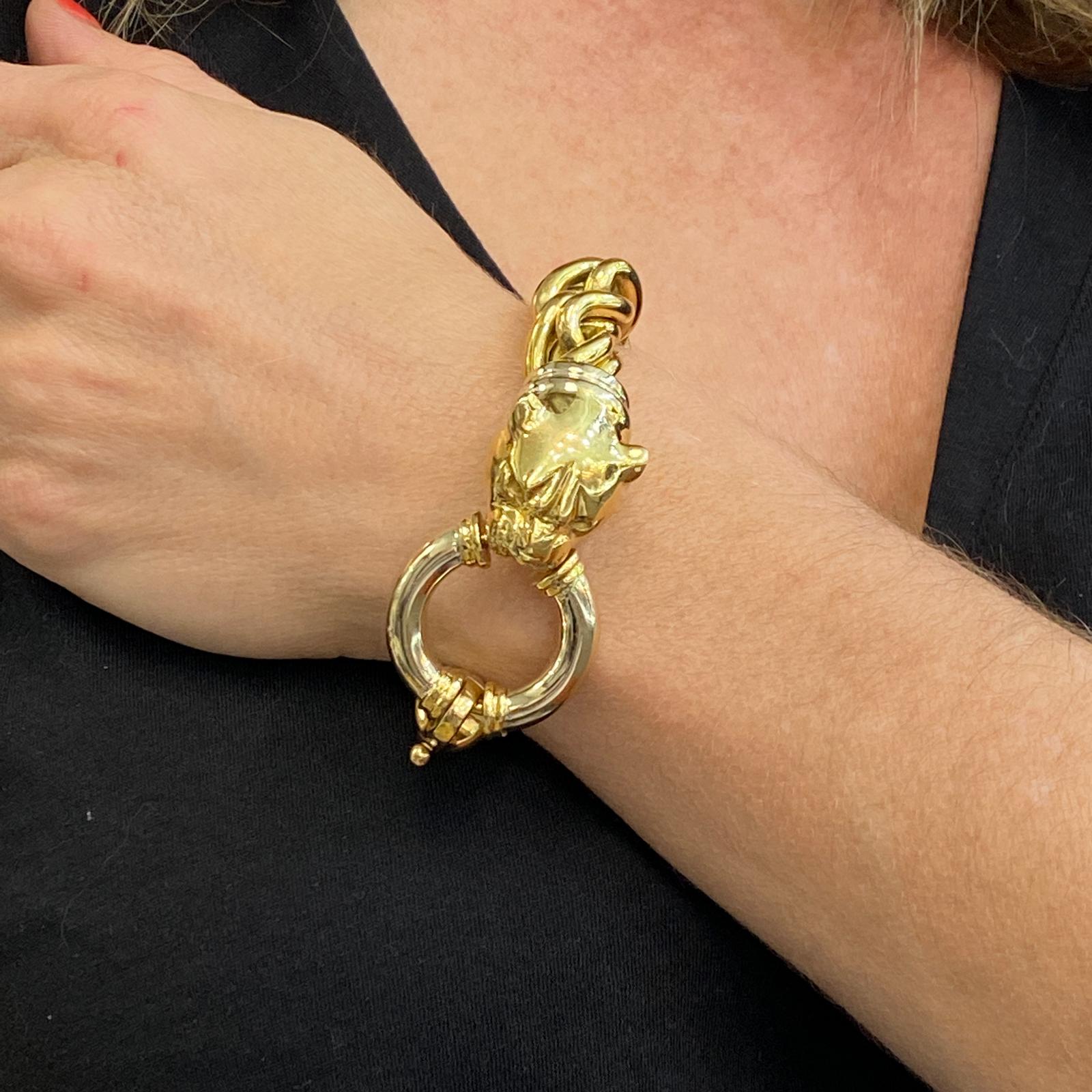 panther head bracelet