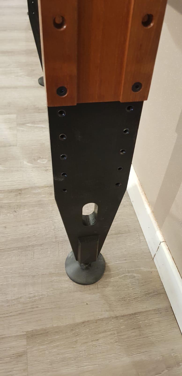20th Century Italian Paolo Tilche Bookcase for Arform Giraffa Model Height Adjustable