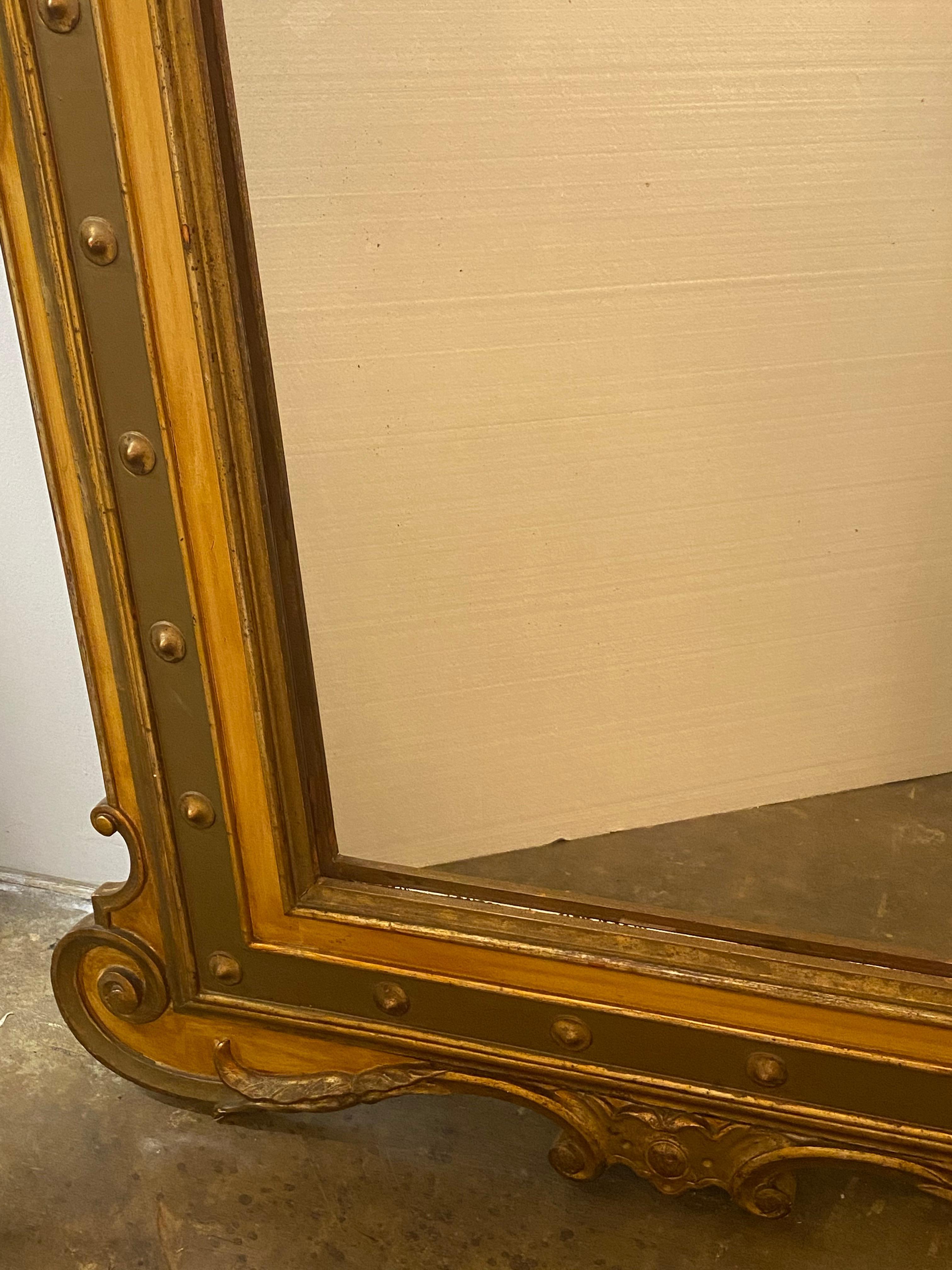20th Century Italian Parcel Gilt Wall Mirrors For Sale