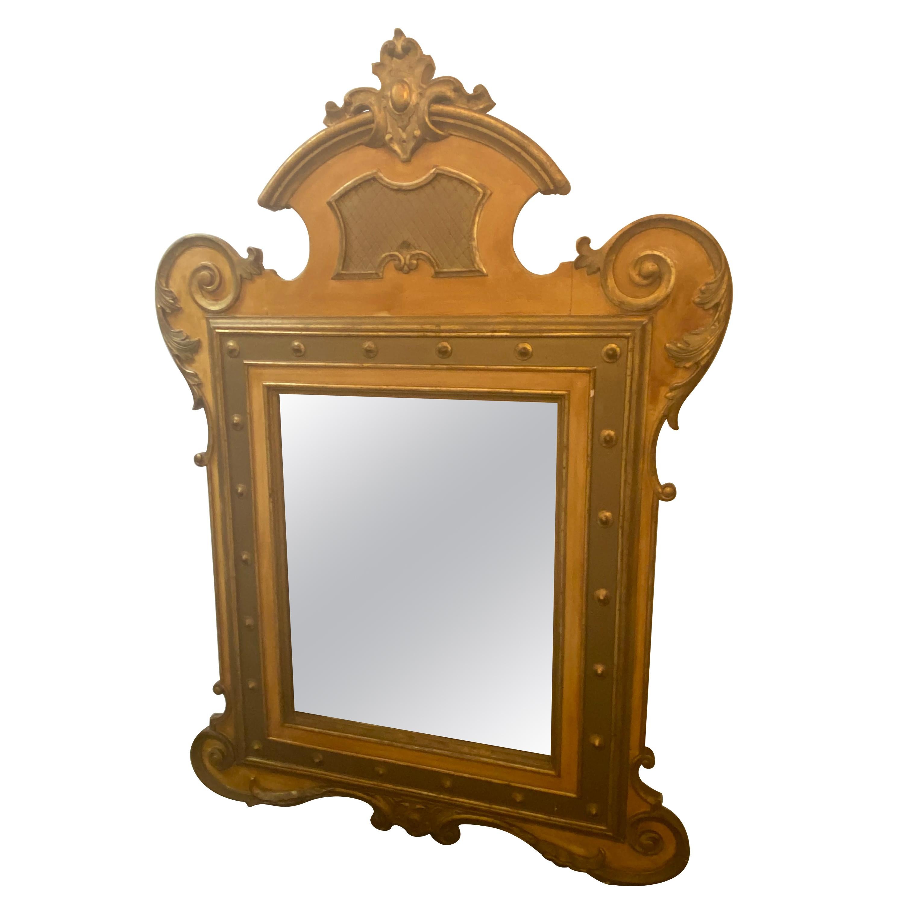 Italian Parcel Gilt Wall Mirrors For Sale