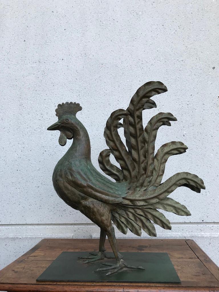 Iron and Tin Rooster Movie Prop from 