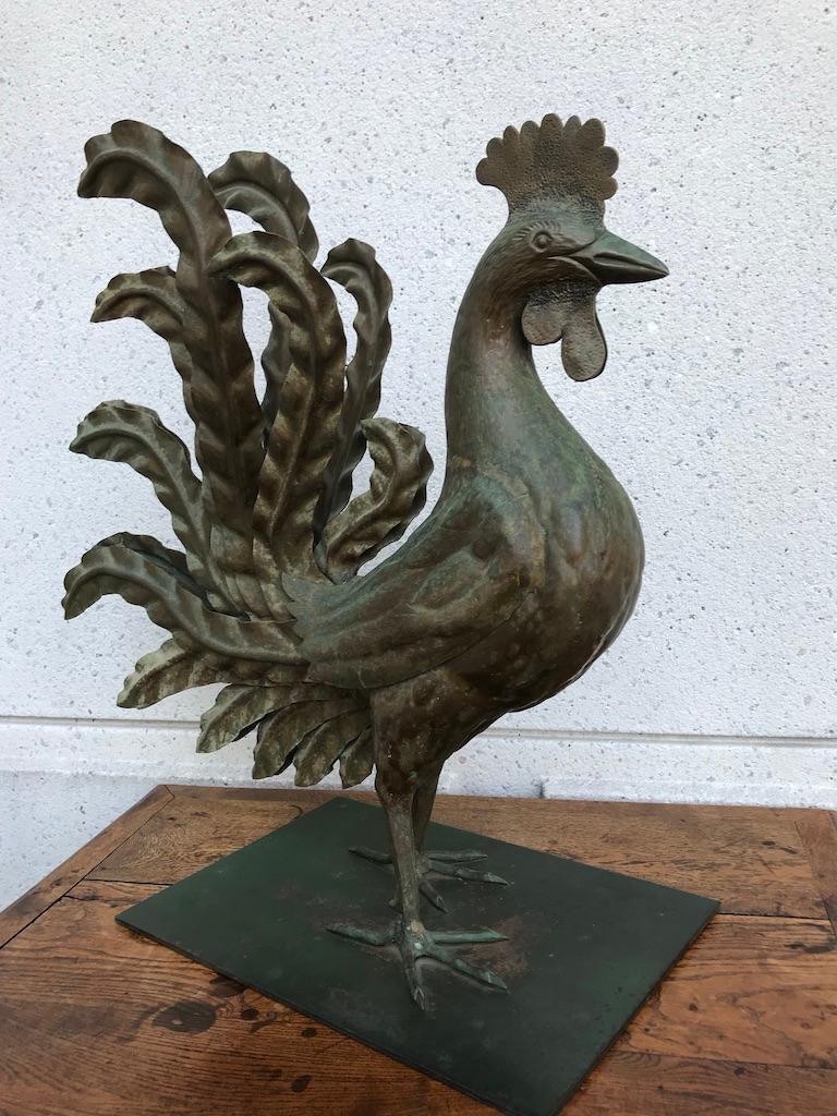 American Iron and Tin Rooster Movie Prop from 