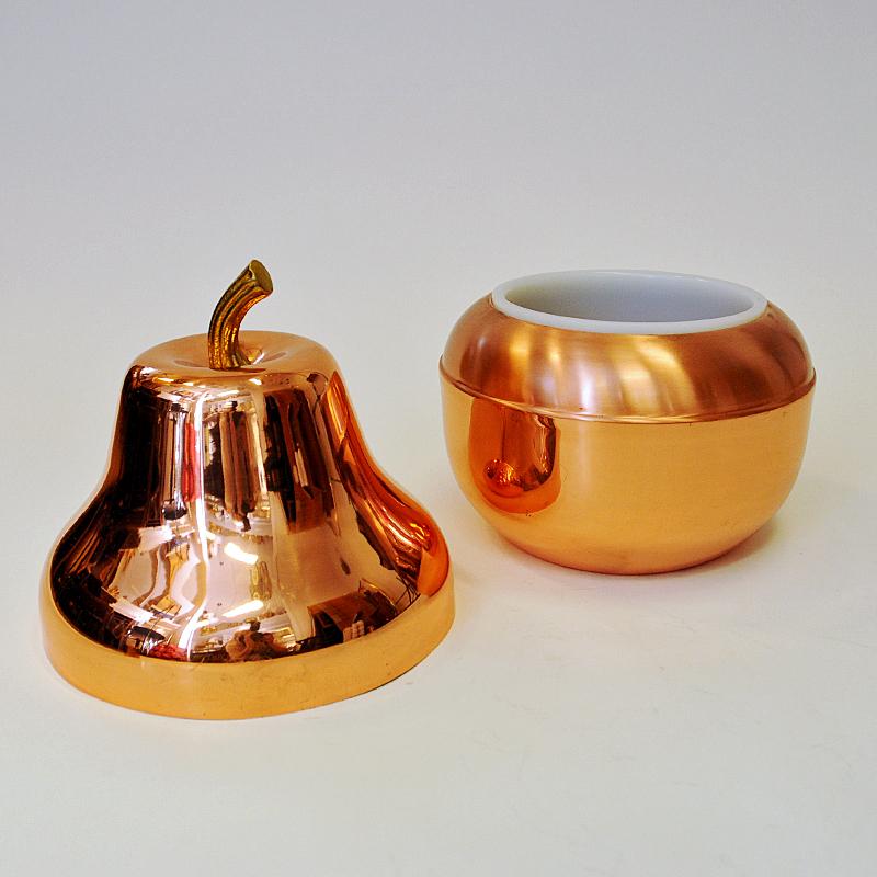 Italian Pear Shaped Copper Champagne and Wine Cooler, 1970s In Good Condition In Stockholm, SE