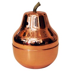 Italian Pear Shaped Copper Champagne and Wine Cooler, 1970s