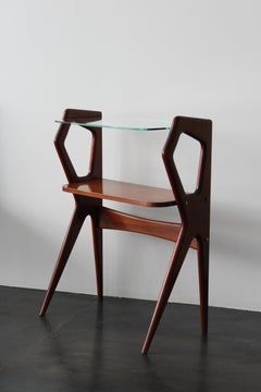 Italian pedestal table, 1960s