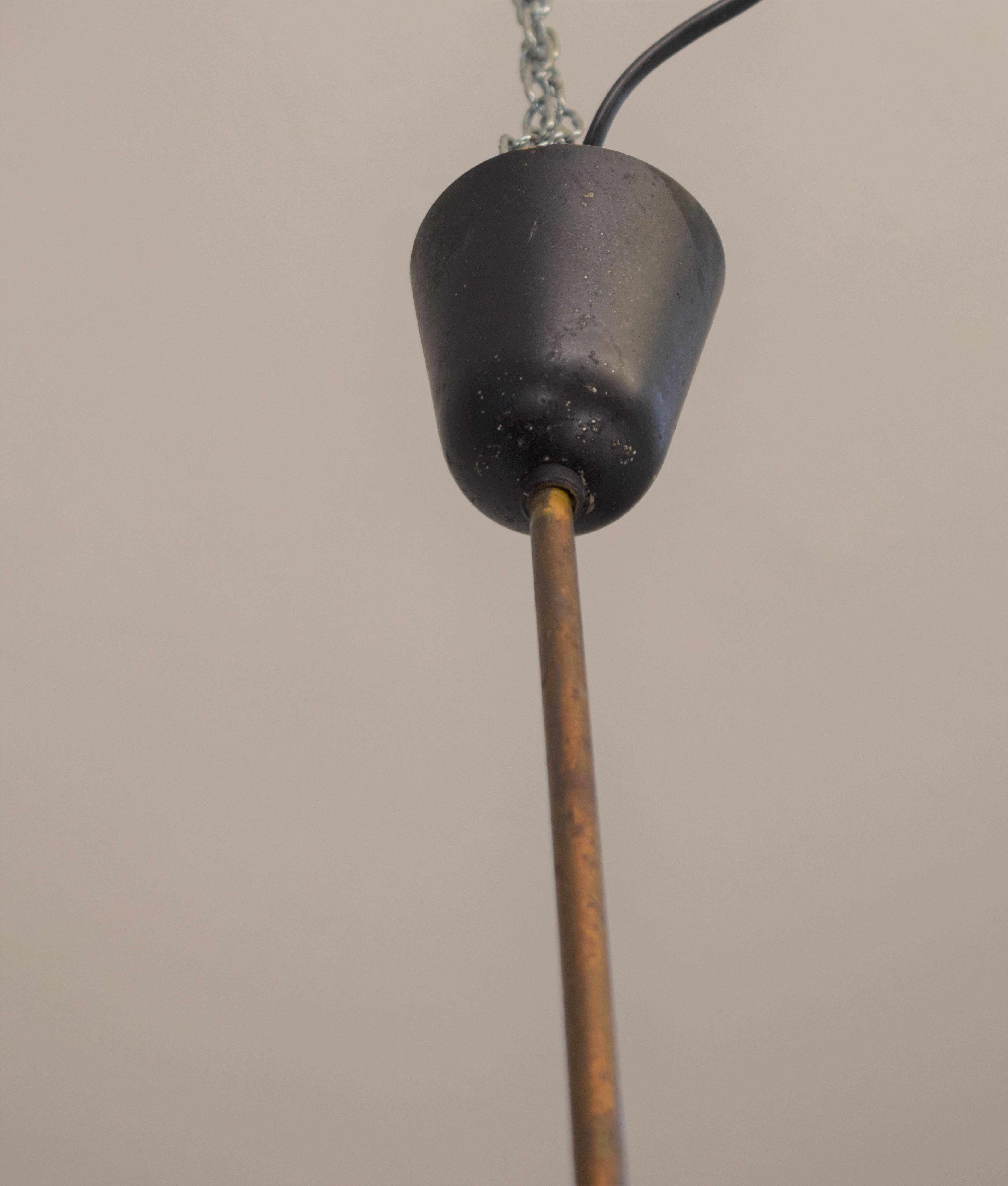Italian Pendant Lamp by Stilnovo, 1960s For Sale 1