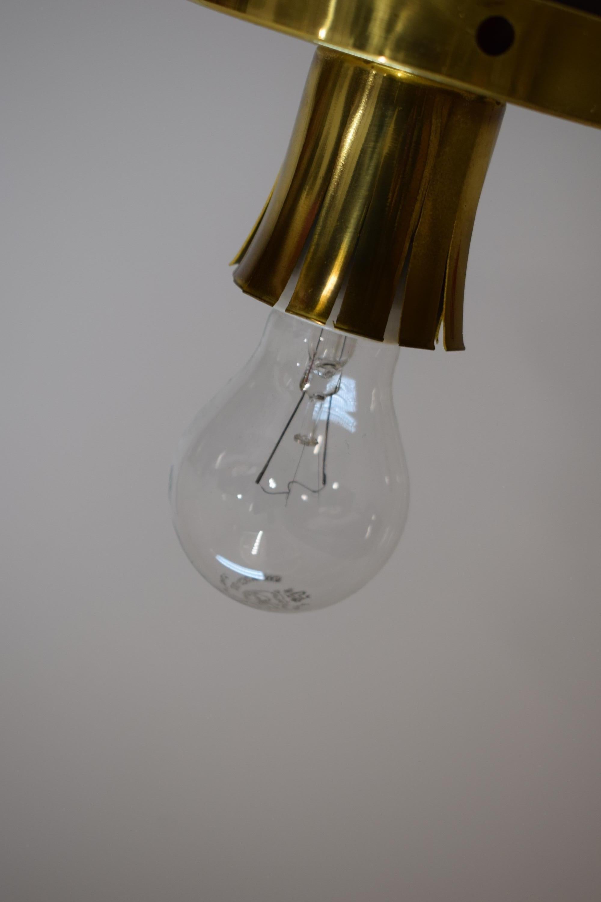 Italian Pendant Lamp by Venini, 1960s 4