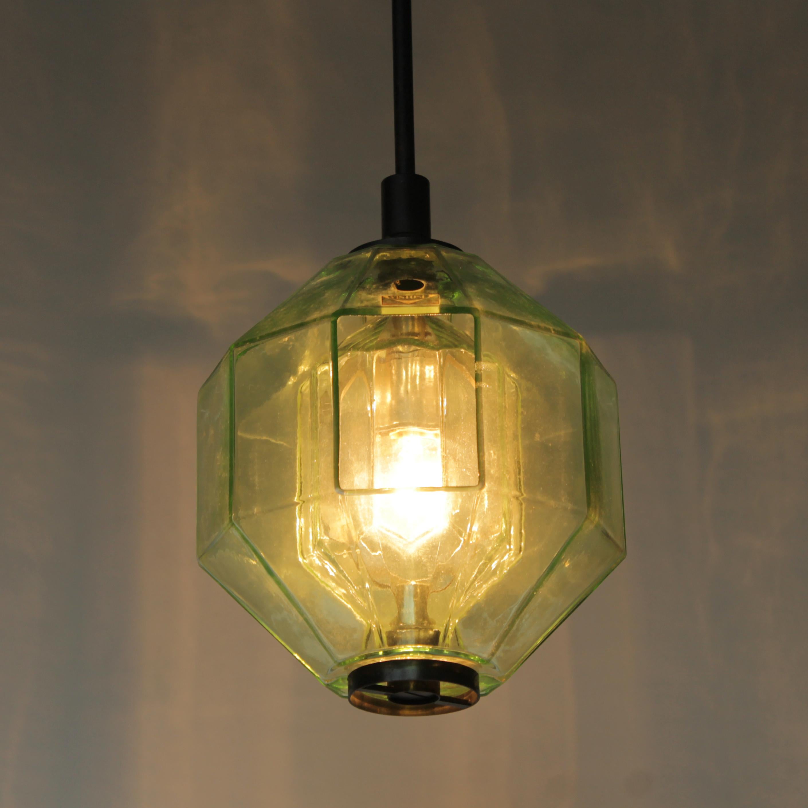 Italian Pendant Lamp by Vinicio Vianello for Vistosi Murano 2
