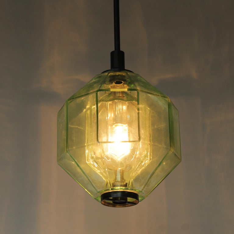 Italian Pendant Lamp by Vinicio Vianello for Vistosi Murano For Sale 4
